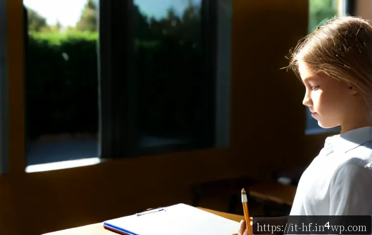Home 16 디지털 교육에서의 자기 평가 기법 - Photorealistic Italian secondary school student in a bright modern classroom, thoughtfully reviewing...